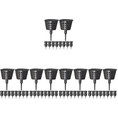 150Pcs Black Slow Release Fertilizer Baskets for Plant Fertilization 1