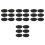 24Pcs Boxing Bag Rubber Suction Cups Replacement Base Durable Black 4