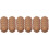 30Pcs Versatile Wood Grain Paper Plates Party Tableware Multi Color 5