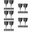 150Pcs Black Slow Release Fertilizer Baskets for Plant Fertilization 8