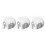 9Pcs Suction Cup Mop Clamp Broom Holder White Space Saving Organizer 2