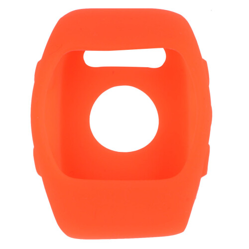 2Pcs Flexible Silicone Watch Protect Case Orange for M430 1