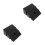 2Pcs Black Plastic Car Sill Protector Portable Ramps for Home Use 6
