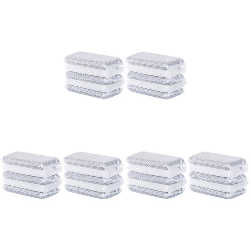 30Pcs Durable Sponge Scouring Pads for Dishwashing Easy to Squeeze 1