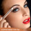 3Pcs Makeup Eyeshadow Brightener Pencil Golden Glitter with 4