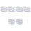 30Pcs Durable Sponge Scouring Pads for Dishwashing Easy to Squeeze 3