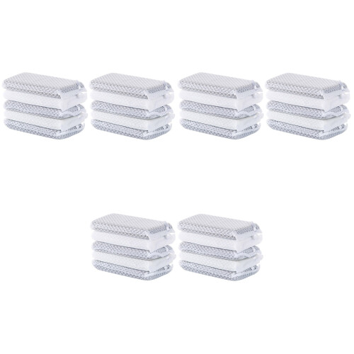 30Pcs Durable Sponge Scouring Pads for Dishwashing Easy to Squeeze 2