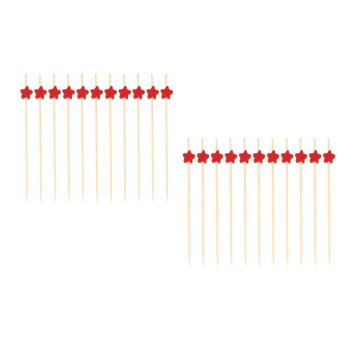 200Pcs Cocktail Sticks Fruit Picks for Party Snacks