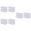 30Pcs Durable Sponge Scouring Pads for Dishwashing Easy to Squeeze 7