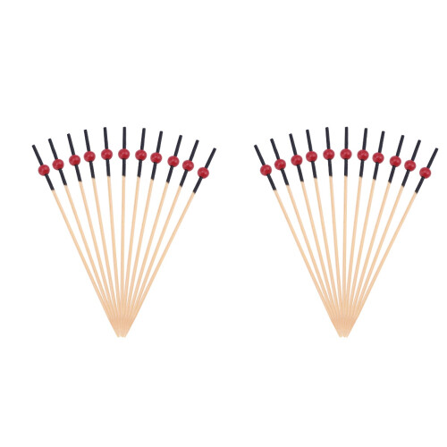 200Pcs Cocktail Picks Elegant Fruit Sticks for Entertaining