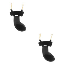 2 Pieces Violin Cloth Shoulder Pad Chin Rest Cover Rests For Violins