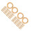 2 Count Cute Room Decor Home Accessories Window Curtain Ring 1