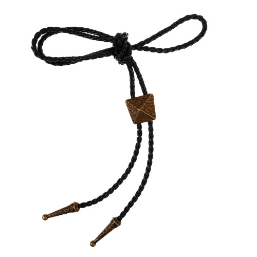 4Pcs Multi Color Adjustable Bolo Tie Necklace for Shirt Decor 2