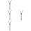 4Pcs Multi Color Adjustable Bolo Tie Necklace for Shirt Decor 8