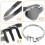 3Pcs Fashionable Silver Open Finger Rings Adjustable Ring 11
