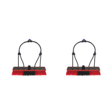 2Pcs Replacement Solar Panel Brush Heads Electric Scrubber