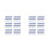 2Pcs Blue Sewing Machine Double Needles for Knits Durable Use 4