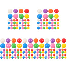 200Pcs Multipurpose Plastic Party Balls for DIY and Activities
