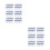 2Pcs Blue Sewing Machine Double Needles for Knits Durable Use 7