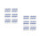 2Pcs Blue Sewing Machine Double Needles for Knits Durable Use 9