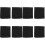 4Pairs Black Wrist Guards Elastic Breathable Protective Wrist Covers 4