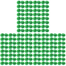 300Pcs Openable Green Balls PVC Sphere for Party Use