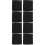 4Pairs Black Wrist Guards Elastic Breathable Protective Wrist Covers 6