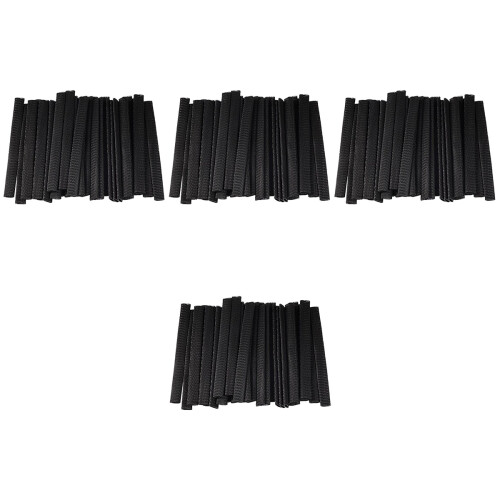 400Pcs Black Cosmetic Brush Covers Elastic Makeup Brush Protectors 2