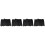 400Pcs Black Cosmetic Brush Covers Elastic Makeup Brush Protectors 4