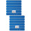 2Sets Self-Adhesive Felt Bulletin Board Strips Sky-Blue for Wall Use 6