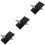 3Pcs Strong Black Acrylic Chanting and Reading Book Stand 5