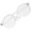 5Pcs Sturdy Miniature Plastic Doll Glasses for Doll Accessories Decor 2