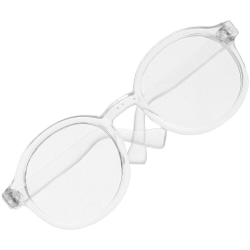 5Pcs Sturdy Miniature Plastic Doll Glasses for Doll Accessories Decor 1