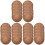 30Pcs Versatile Wood Grain Paper Plates Party Tableware Multi Color 1