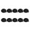 30Pcs Durable Black Plastic Small Plant Pots Sauser Tray with Handle 1