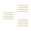 12Pcs Purse Chains DIY Handbag Straps with Easy Buckles 8
