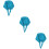 3Pcs Light Doctor Hats Breathable Nurse Caps for Work 9