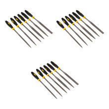 18Pcs Wood File Set Durable Multi Anti-Skid Grip Handles