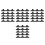 200Pcs Plastic Ceiling Mount Pipe Clips Heavy Duty Black for Plumbing 2