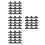 200Pcs Plastic Ceiling Mount Pipe Clips Heavy Duty Black for Plumbing 3