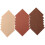 36Pcs Brown Polyester Felt Sheets DIY Patchwork Sewing Fabric 11