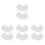 800 Pcs Lollipop Paper Stick White Cake Accessories 1