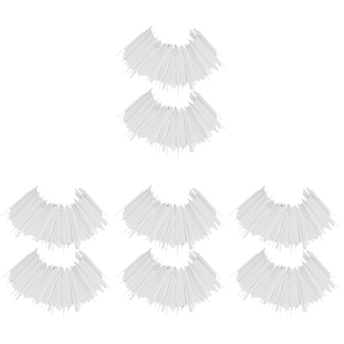 800 Pcs Lollipop Paper Stick White Cake Accessories