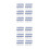 2Pcs Blue Sewing Machine Double Needles for Knits Durable Use 1