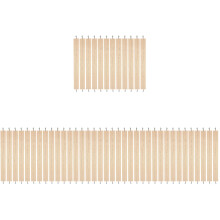 48Pcs Beige Sealing Machine Accessory Tungsten Wire Hand Sealer Strips