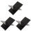 3Pcs Strong Black Acrylic Chanting and Reading Book Stand 1