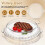 2Pcs Clear Glass Baking Dishes Microwave Oven Safe Pie Pans 7