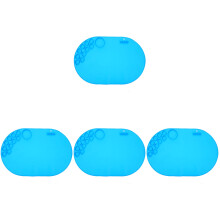 4Pcs Blue Silicone Craft Mats Nonstick Reusable Painting Pads for DIY