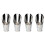 4Pcs Ergonomic Silver Garden Soil Scoops for Planting Tasks 5