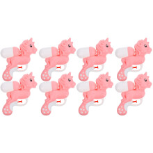 8Pcs Light Pink Cartoon Water Toys for Toddlers Durable Plastic